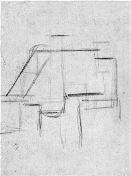 Composition (La Vaca) - 1917