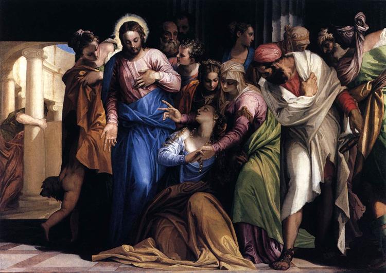 Conversion of María Magdalena - 1547