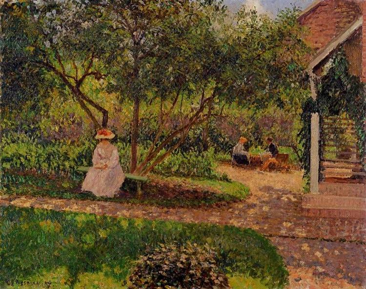 Garden Rincon w Eragny - 1897