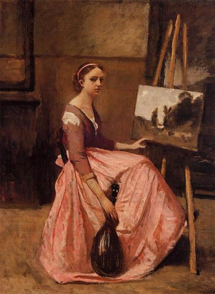 Corot Çalışması - 1860