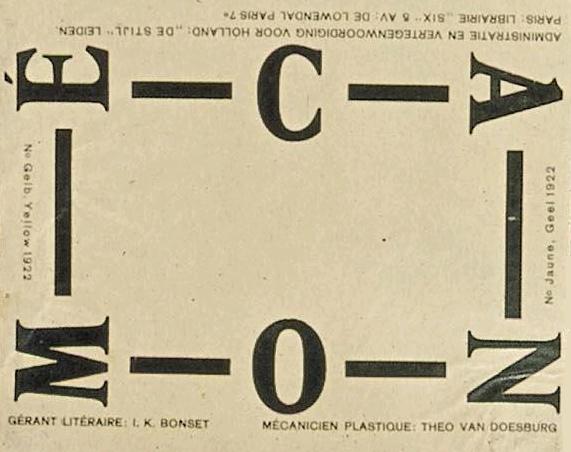 Cover of "In Mechanism" - 1922