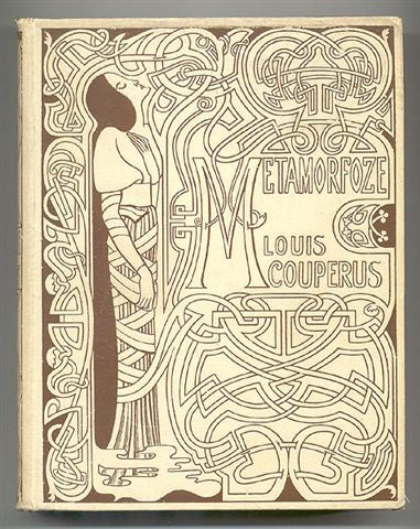 Couverture de la «métamorphose» par Louis Couperus - 1897