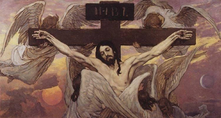 Crocifisso Cristo - 1896