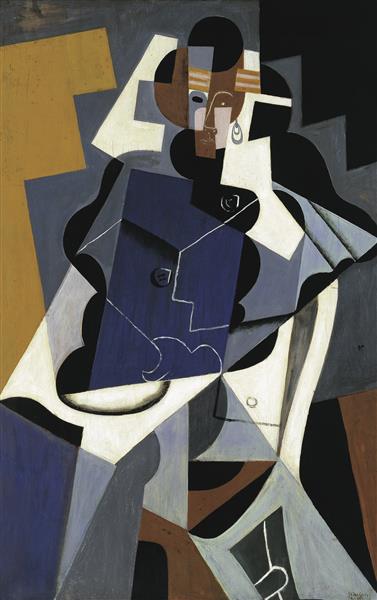 Woman Sitting - 1917 