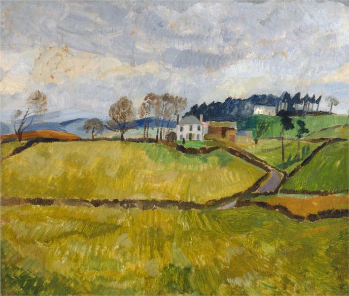 Cumberland Landscape (Northrigg Hill) - 1928