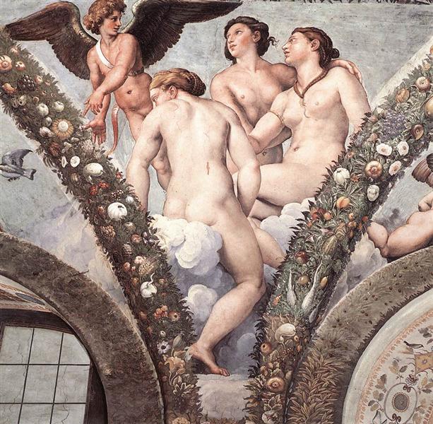 Cupido e tre grazie - 1517