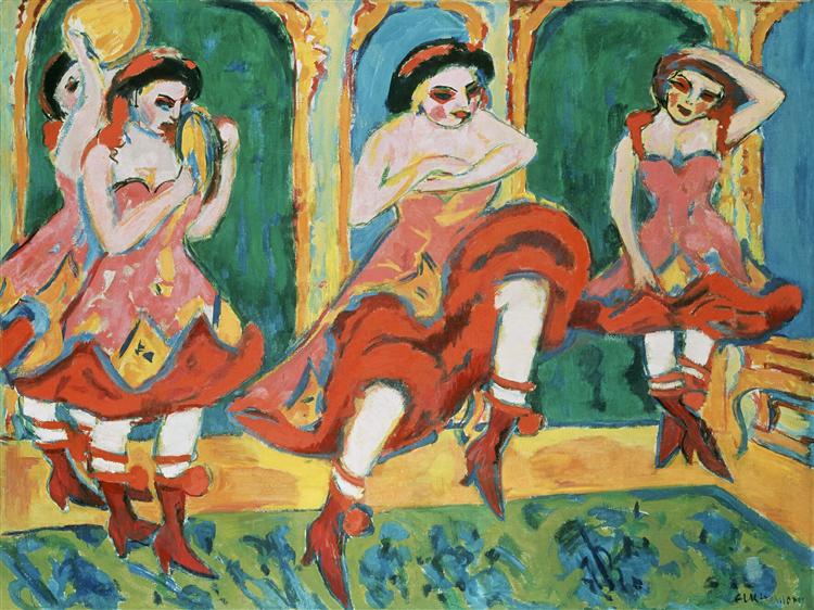 Dancers de Czardas - 1920