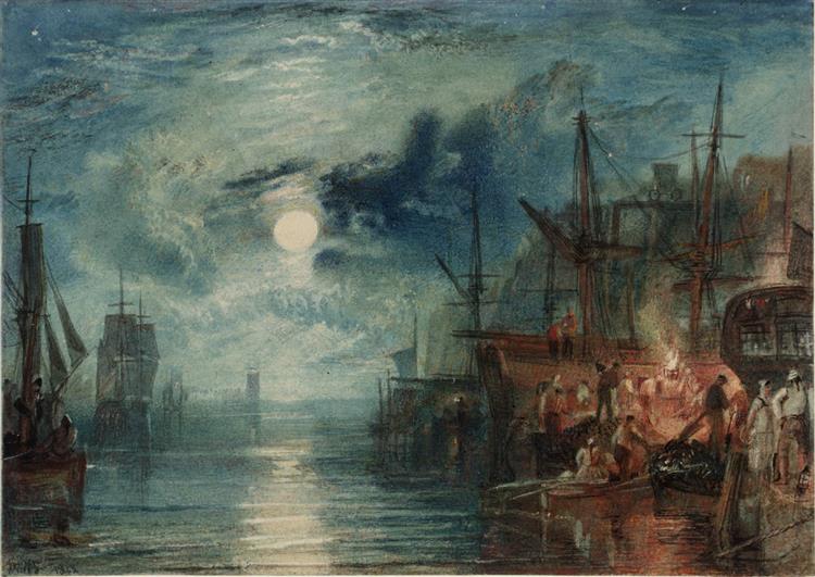 Shields - On Tyne River - 1823