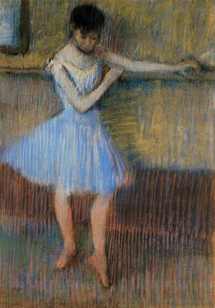 Ballerina blu al bar - 1889