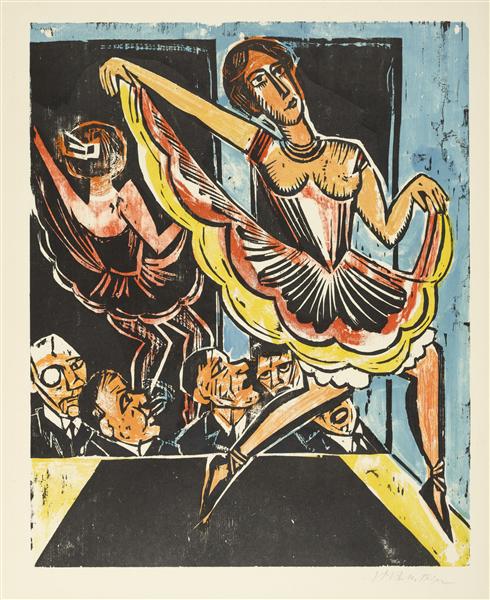 Tancerz w lustrze - 1923