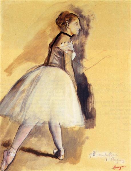 Bailarina De Pie (Estudio) - 1872