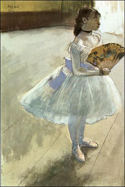 Ballerina mit Fan - 1879