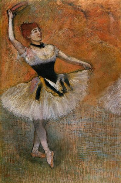 Ballerina mit Tamburin - 1882