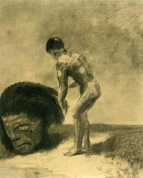 David og Goliath - 1875