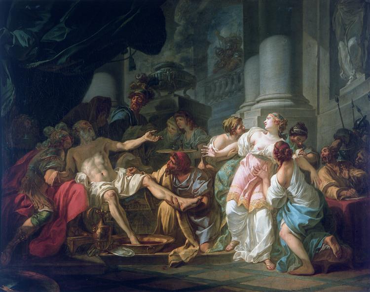 La mort de Seneca - 1773