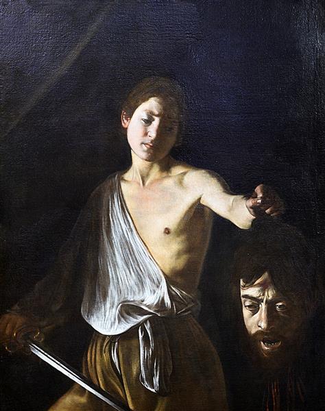 David avec la tête de Goliath - 1610