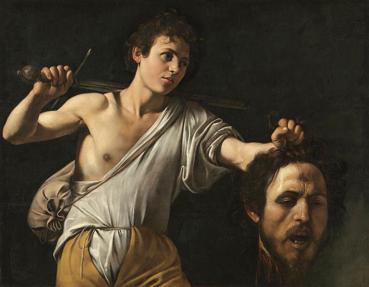 David Con La Cabeza De Goliat - 1610