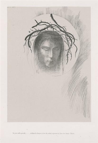 La journée apparaît enfin ... et sur le même album du soleil, le visage de Jésus-Christ brille (planche 24) - 1896