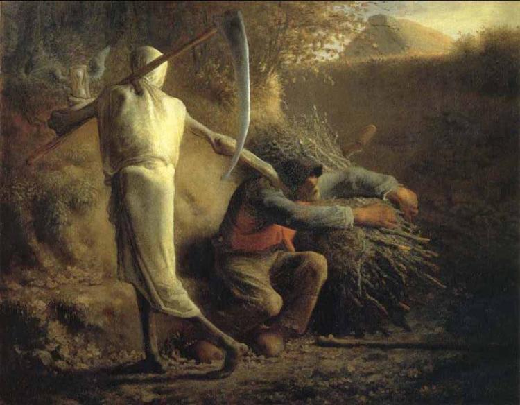 Death and the Woodcutter - 1859