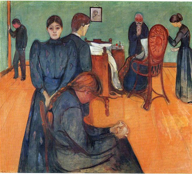 Tod im Zimmer des Patienten - 1893