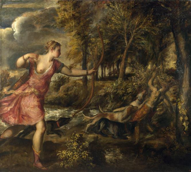 Death of Actaeon - 1575