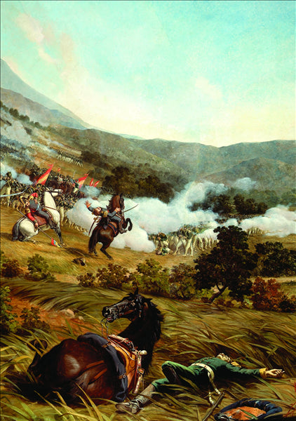 Bitwa o Carabobo: Death of Cedeño i Plaza - 1888