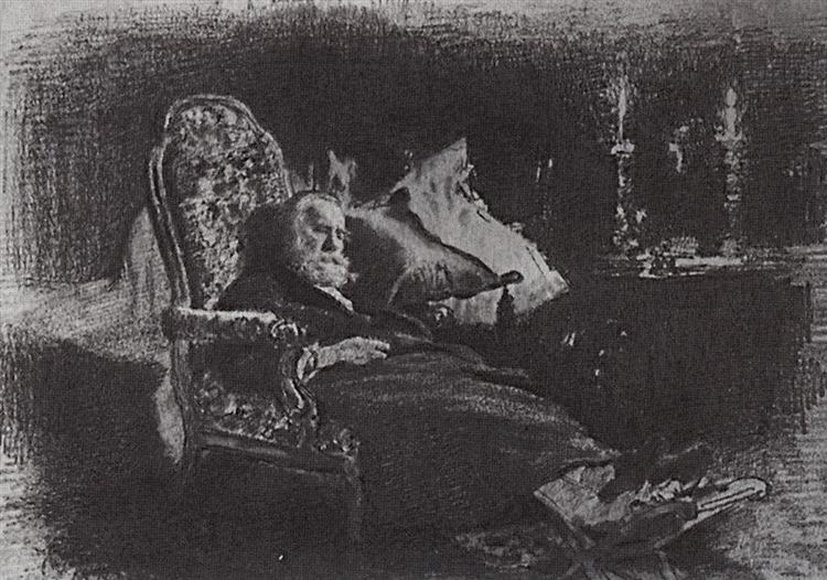 Død af Fyodor Chizhov - 1877