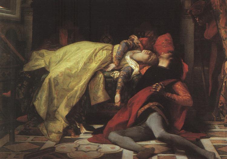 Morte de Francesca da Rimini e Paolo Malatesta - 1870