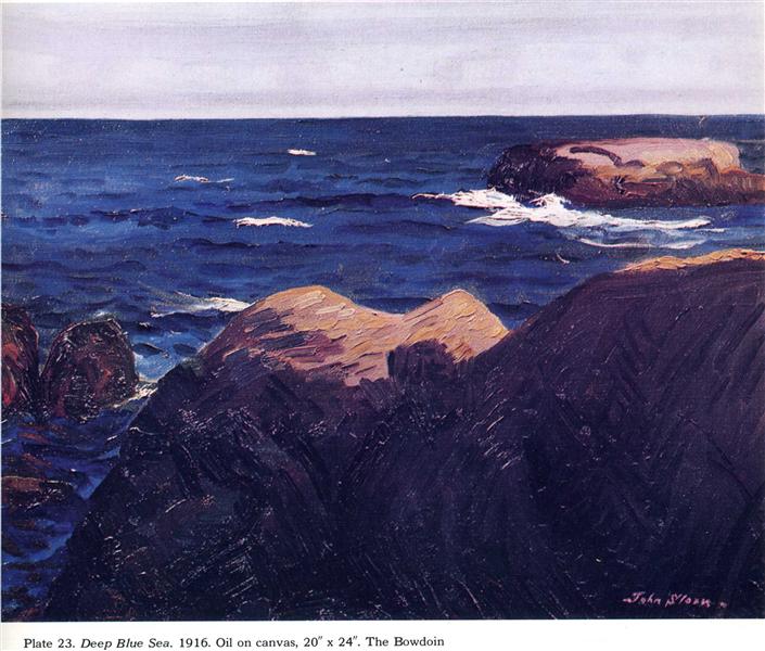 Sea blu profondo - 1916