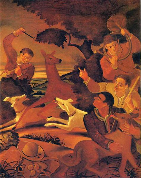 Veado à espreita - 1938