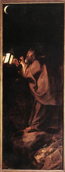 Descent from the Cross (Right Outer Panel) - 1614