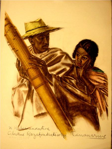 Dessins Et Peintures D'Afrique Executés Au Cours De L'Expédition Citroën Centre Afrique - 1927