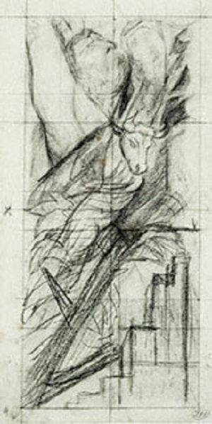 Destruction of Mythology - Study - 1930