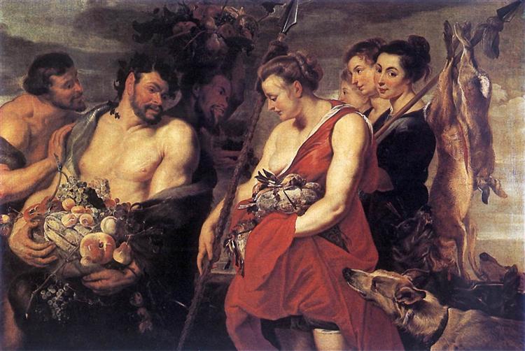 Diana présentant une capture de casserole - 1615