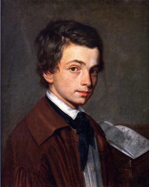 Kinder -Self -Portrait - 1836