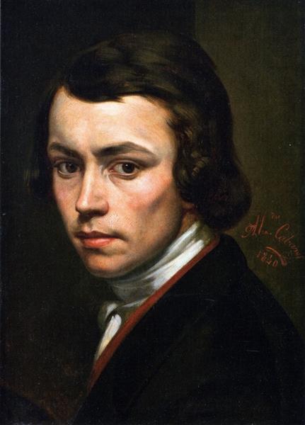 Auto -portrait (17 anni) - 1840