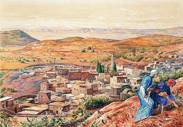 Visione lontana di Nazareth - 1861