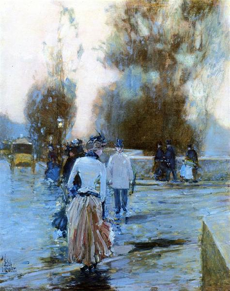 Quay of the Tuileries - 1889