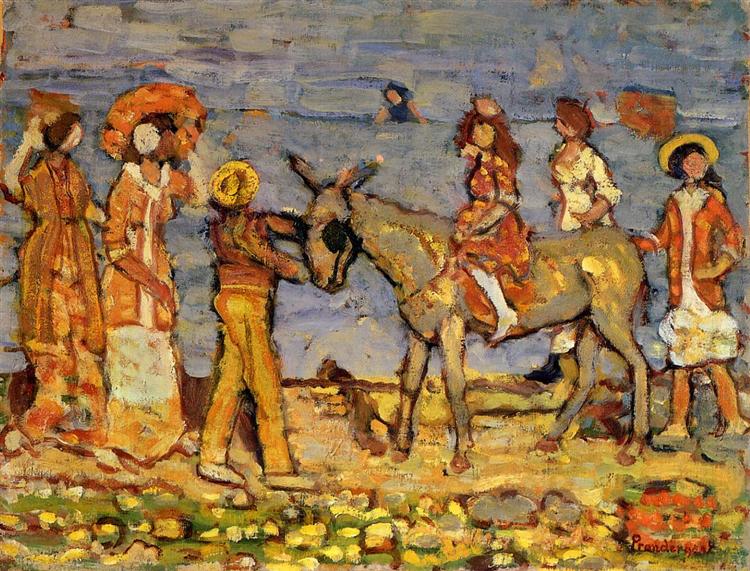 Jinete De Burro - 1913