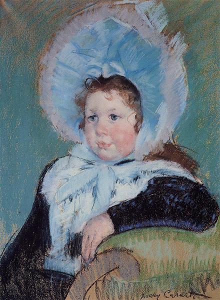 Dorothy in a very large hat and a dark coat - 1904