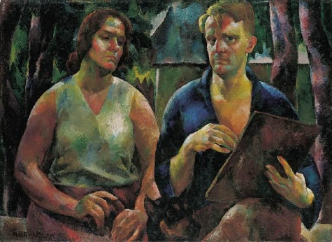 Retrato duplo (o artista e sua esposa) - 1925