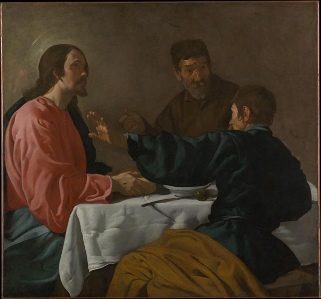 Cena En Emaús - 1620