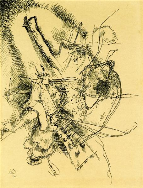 Disegno per incisione II - 1916