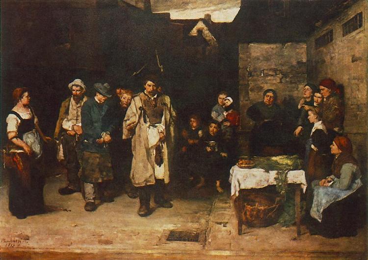 Vagabundos in der Nacht - 1873