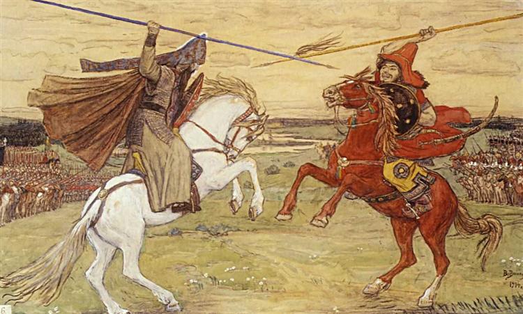 Duelo Peresvet med Chelubey - 1914 