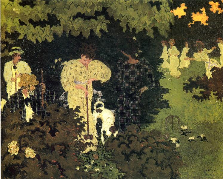 Dusk - ou uma rodada de croquet - 1892