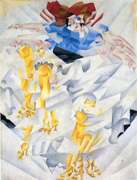 Dynamism of a dancer - 1912