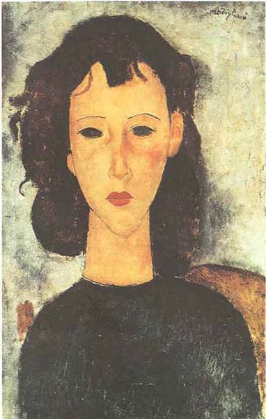 Portrait of a girl - 1917