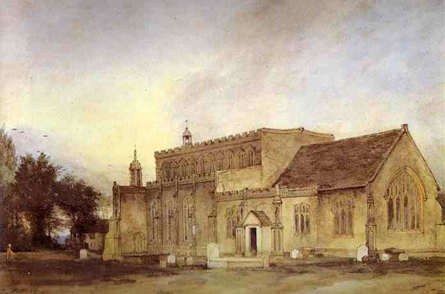 Iglesia Del Este De Bergholt - 1811