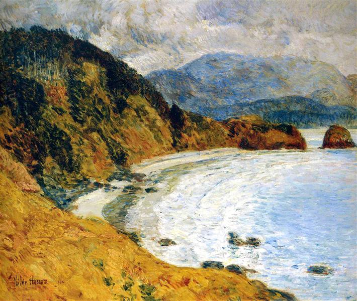 Praia Ecola - Oregon - 1904